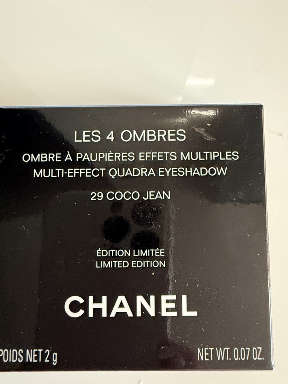 CHANEL Les 4 Ombres Eyeshadow Quad palette 29 COCO JEAN 2026 denim collection - Picture 5 of 9